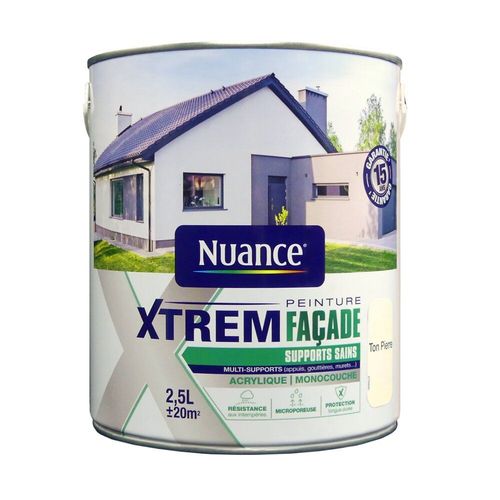 Peinture façade Xtrem - Multi-supports - Ton pierre - 2.5L