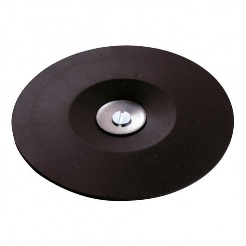 Leman - Plateau caoutchouc pour disque fibre D.125 mm queue 6 mm