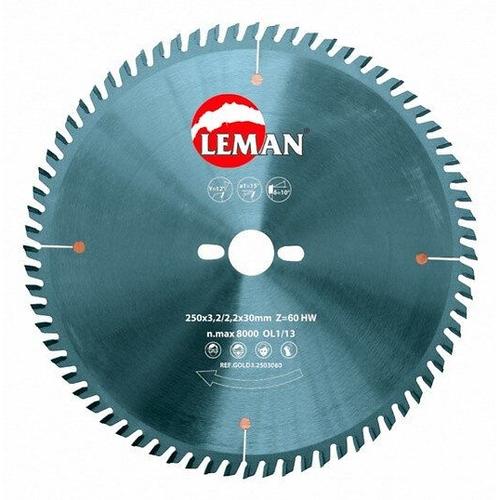 Leman - Lame de scie circulaire Gold 3 de mise à format D.350x30 mm 108 dents