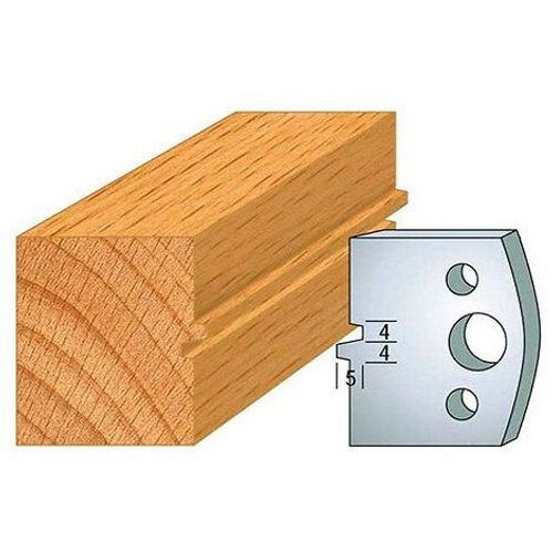 Jeu de 2 fers profil?s acier Ht. 40 mm N?074 Bouvetage - 800.074 - Leman