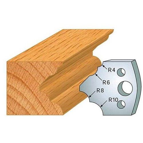 Jeu de 2 fers profil?s acier Ht. 40 mm N?126 Multi 1/4 de rond - 800.126 - Leman