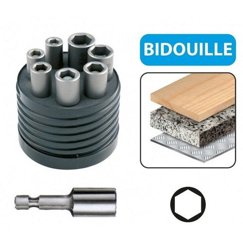Leman - Coffret 7 douilles magnetiques - BIDOUILLE