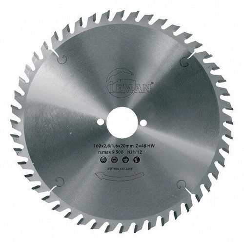 Lame carbure 250 mm pour combiné à bois COM310 et COM250-24 dents LEMAN