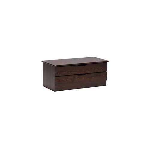 Commode Futon 2 Tiroirs / Wengé/ 97x45x41 Cm