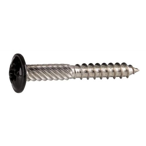 Vis tête ronde large empreinte pozidriv pour volets aluminium et PVC boîte de 100 TORBEL