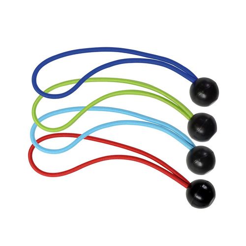 Lot de 4 tendeurs à boule Masterlock - Longueur 20 cm