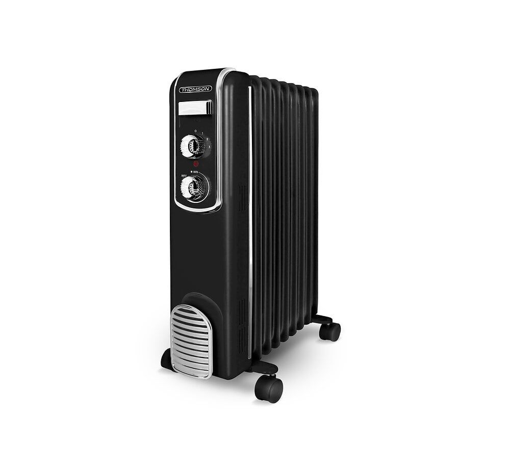 Thomson FIFTY THBDH09VN - Radiateur à huile - mobile - noir