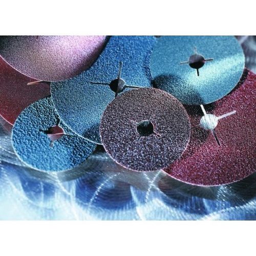 Disque abrasif fibre corindon KF 708 - D 180 mm - grain 80 - par 50 VSM