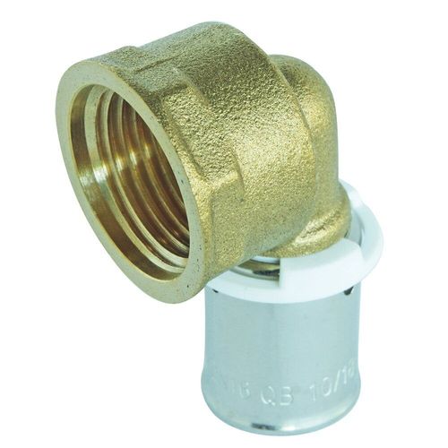 Coude à sertir fixe femelle PER F1/2 Ø12 - SOMATHERM - 3307-12-15