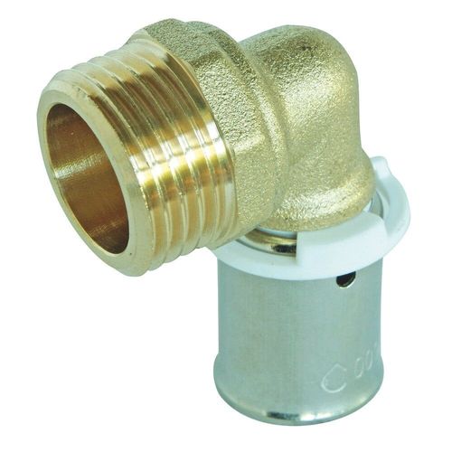 Coude à sertir mâle PER M1/2 Ø12 - SOMATHERM - 3304-12-15