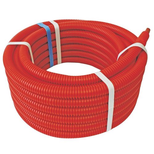 Tube per pré gainté rouge 50m 16/20 - SOMATHERM - 113-20-50A