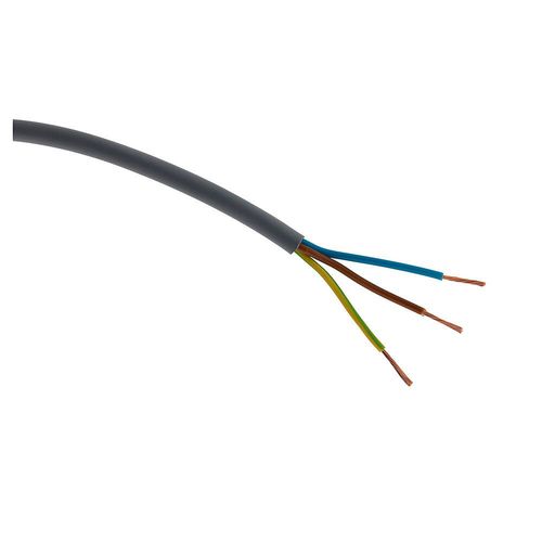 C?ble d'alimentation ?lectrique HO5VV-F 3G2,5 Gris - 5m