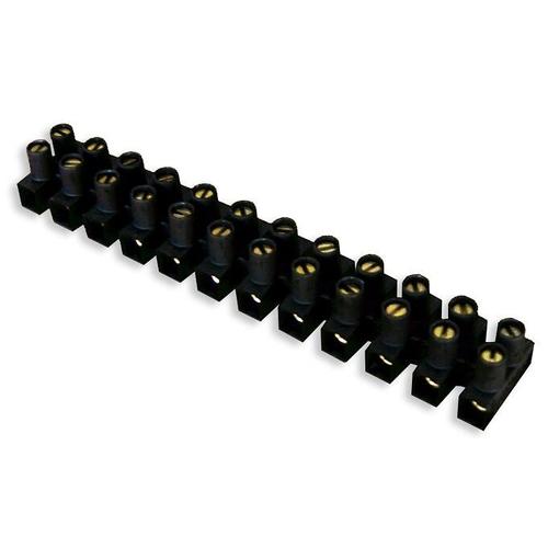 Barette de 12 dominos noir dimensions 25 mm 2