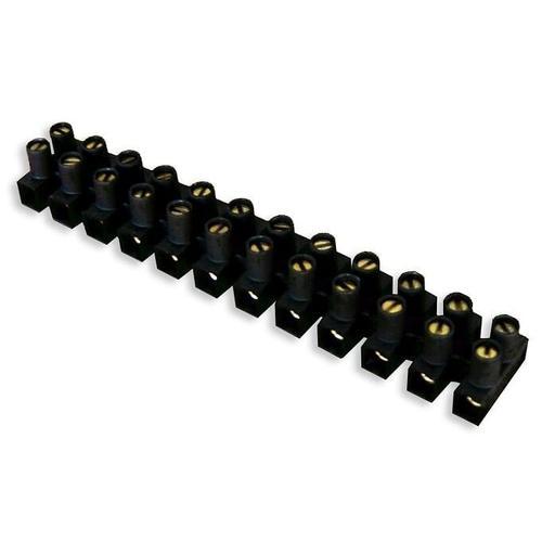 Barette de 12 dominos noir dimensions 16 mm 2