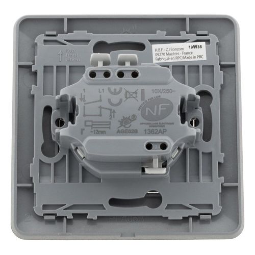 Interrupteur commande volets roulants Titanium - Artezo