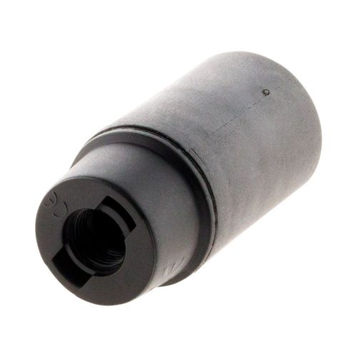 Douille E14 Thermoplastique Lisse Noir