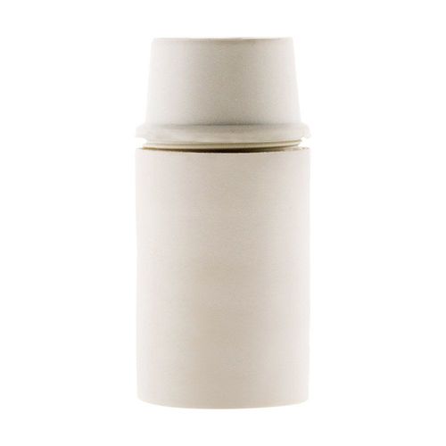 Douille E14 Thermoplastique Lisse Blanc