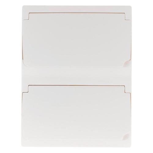 Coffret T1/T2 26 modules Blanc équpé de 8 disjoncteurs et 2 inter. diff. livré avec accessoires