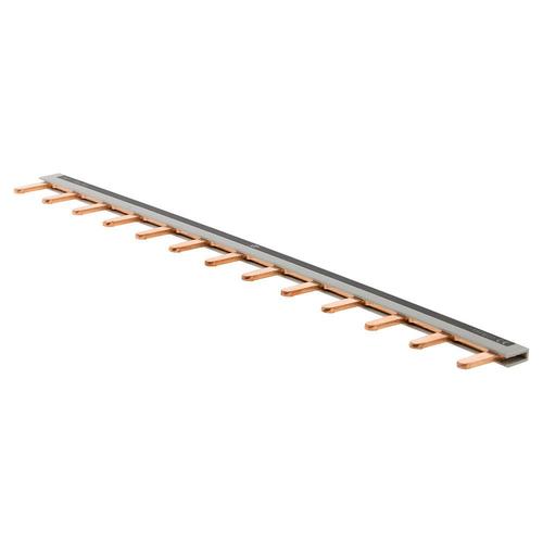 ZENITECH Peigne d'alimentation phase + neutre 13 modules longueur 220mm