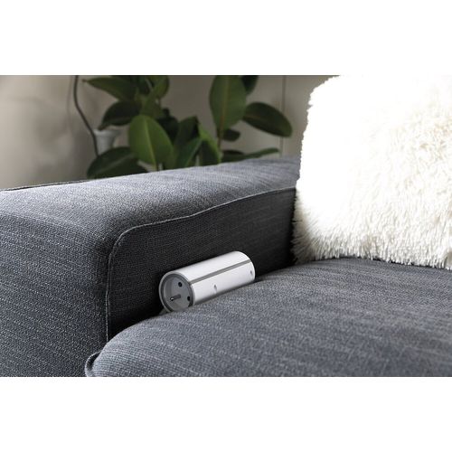 Multiprise pour canapé 1 prise 2P+T 16A + 2 USB - Blanc - Thomson