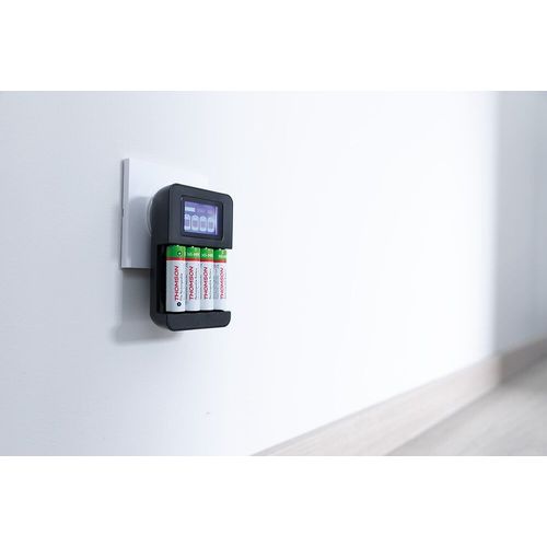 Chargeur pour piles AA et AAA (fournies) - Thomson
