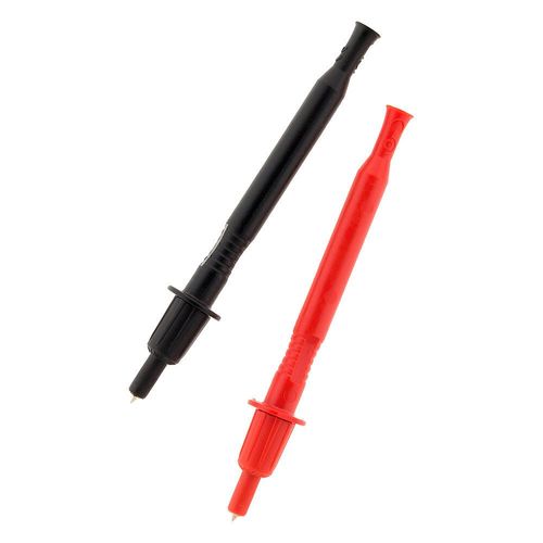 2 Pointes de touche à ressort D,4mm : 1 rouge + 1 noire