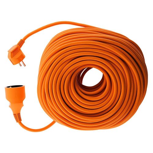 Prolongateur jardin 16A HO5VV-F 3G1,5 2P+Terre 45m - Orange - Zenitech