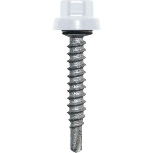 Vis bacs acier sur lisses bois - 6,5x38 mm - 100 pièces - Zacrovis gris ETANCO