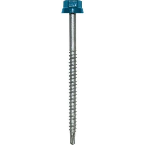 Vis de bacs acier hexagonale - 6,5x100 - 100 pièces - RAL 7022 - Zacrovis ETANCO