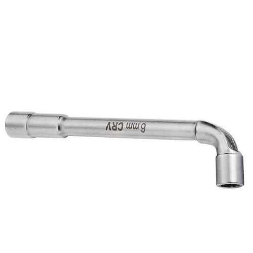 Clé à pipe débouchée Cr-v 6 mm