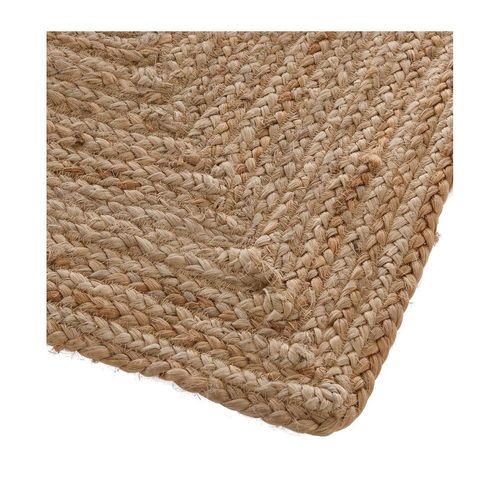 Tapis Rectangulaire En Jute Scandi - L. 60 X L. 90 Cm - Marron
