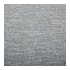 2 En 1 Pouf Pliant Double Et Coffre De Rangement Gris Clair Aspect Lin 76.6 X H 37.5 Cm