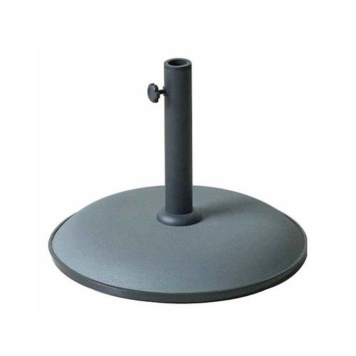 Pied De Parasol Béton Gris 15 Kg Hespéride