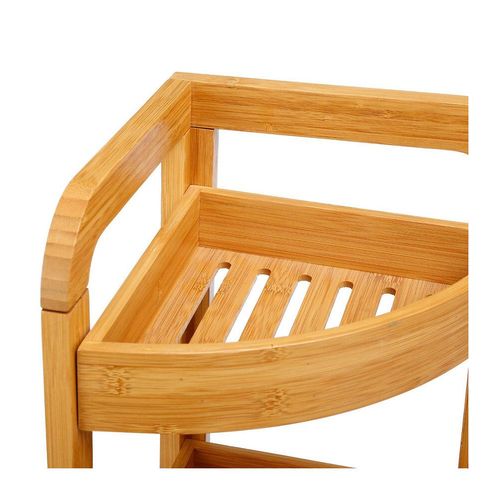 Étagère D'angle En Bambou