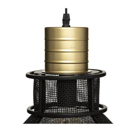 Luminaire Suspension En M?Tal Noir D 32 Cm
