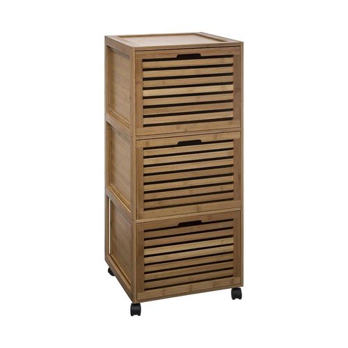Meuble Sicela En Bambou 3 Tiroirs - Bois