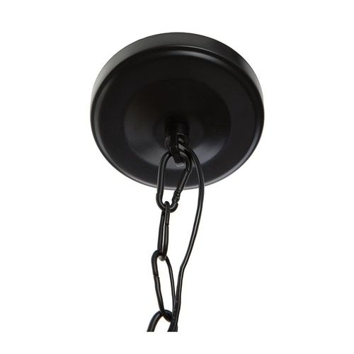 Suspension Ronde En Métal - Ø 30 Cm - Noir