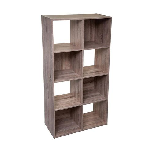 Etagère Cube Design Mix'n Modul - L. 67 X H. 134 Cm - Couleur Chêne Naturel