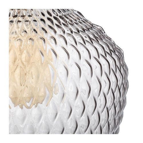 Luminaire Suspension En Verre Fum? D 21 Cm