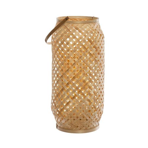 3 Lanternes En Bambou Ethnique Rituality - Beige