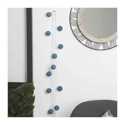 Guirlande Led 16 Boules - Bleu Canard