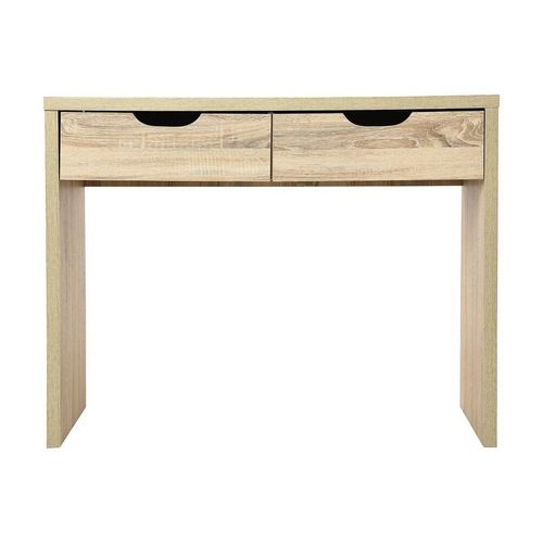 Meuble Console 2 Tiroirs En Bois H 80 Cm