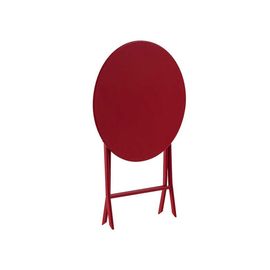 Table De Jardin Ronde Greensboro Ø 60 Cm Groseille