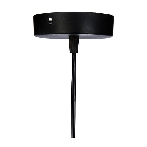 Luminaire Suspension En M?Tal Filaire Noir D 38 Cm