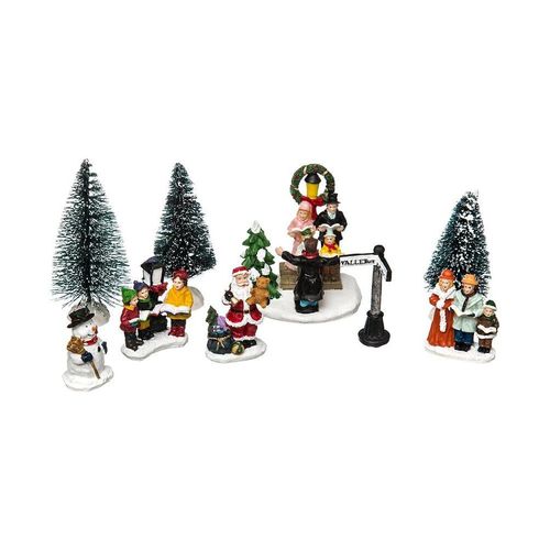 Village de noël santons chorale du père noël
