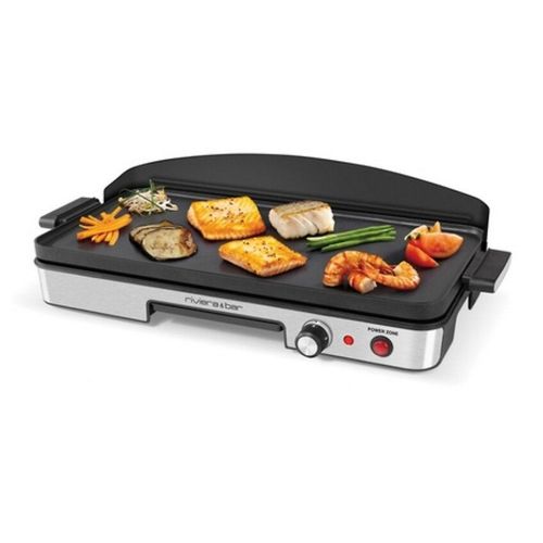 Riviera & Bar QPL345 Power Zone - Plancha -électrique - 1100 cm ² - inox satiné