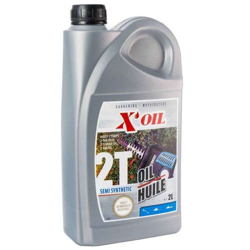 Huile 2 Temps Semi-Synthèse X'oil 2 Litres