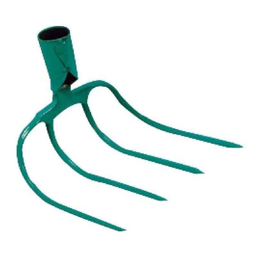 Croc à fumier 4 dents 21 cm emmanché