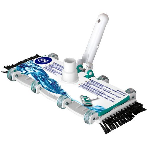 Tête de balai 8 roues+ brosses latérales