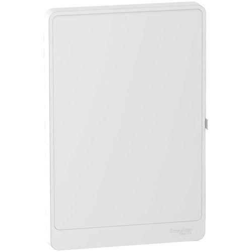 Porte pour coffret électrique 13 modules - 3 rangées - Styl Resi9 - Blanc SCHNEIDER